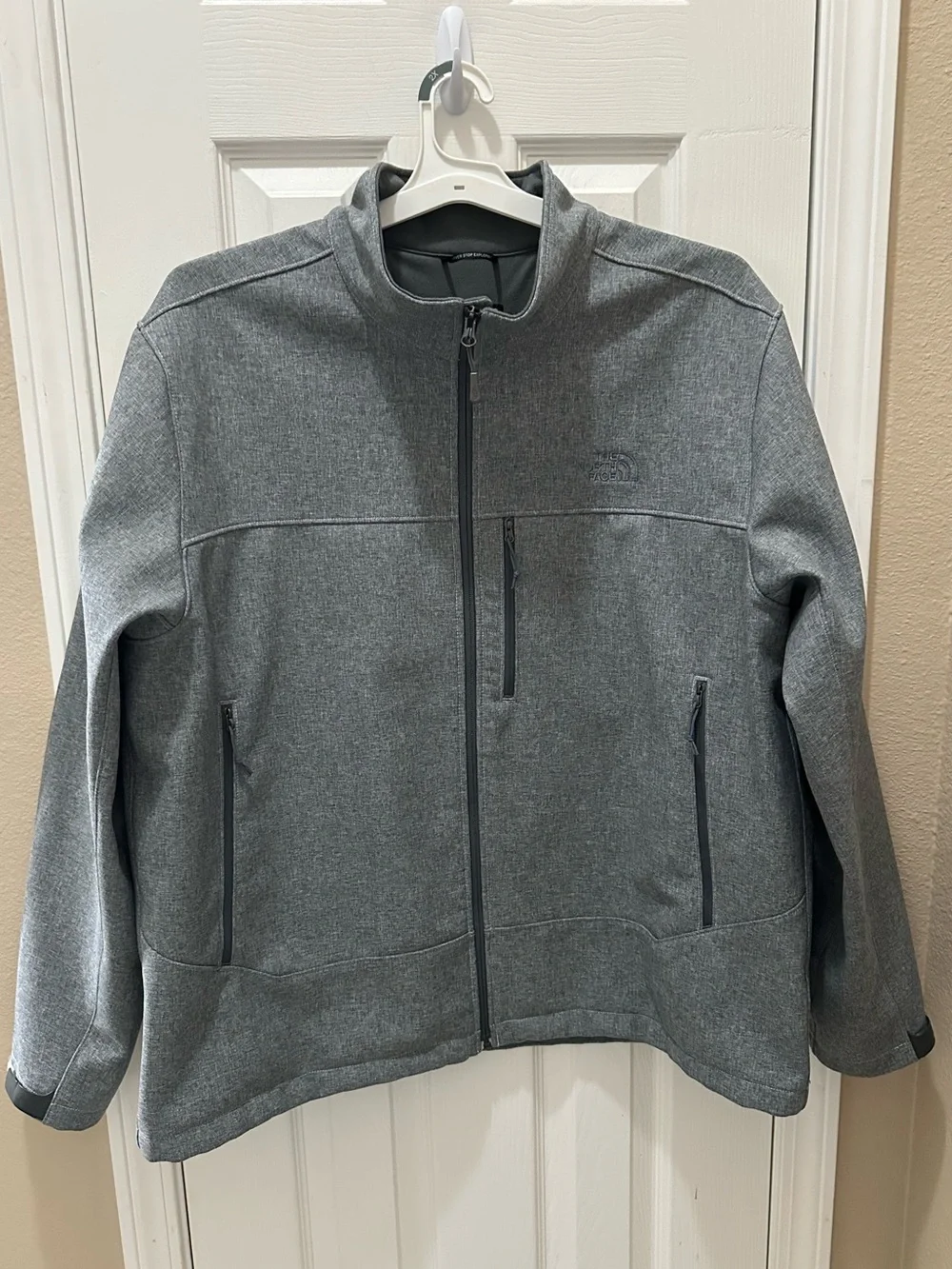 The North Face Men's Apex Bionic WINDWALL™ Soft Shell Jacket size XXL gray